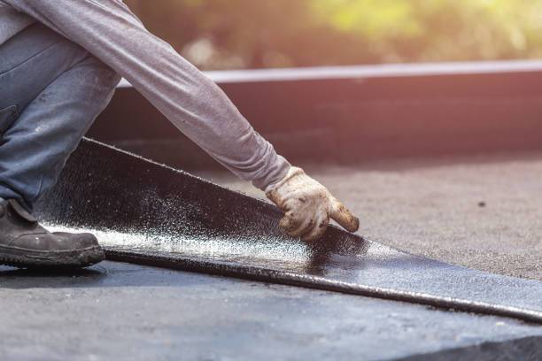 Professional Exterior Waterproofing technician working in Lorain, OH